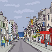 Une ville animée