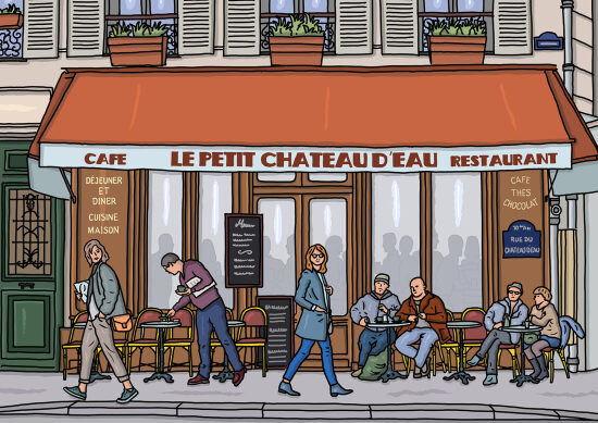 Le Petit Chateau D'eau Restaurant