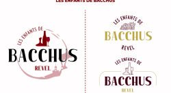 Création Logo - Les enfants de Bacchus - Fargues Célia-illustrateur