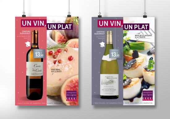 OPÉRATION "UN VIN / UN PLAT" COMPTOIR DES VIGNES