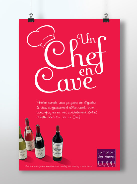 OPÉRATION "UN CHEF EN CAVE" COMPTOIR DES VIGNES