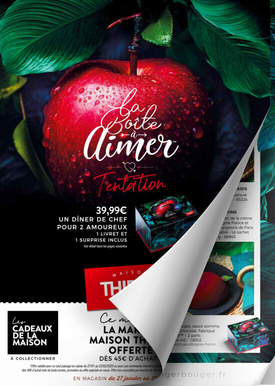 CATALOGUE ISA "BOÎTE À AIMER" 2025 LA MAISON THIRIET -1ÈRE DE COUV.