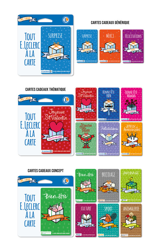 CARTES CADEAUX LECLERC