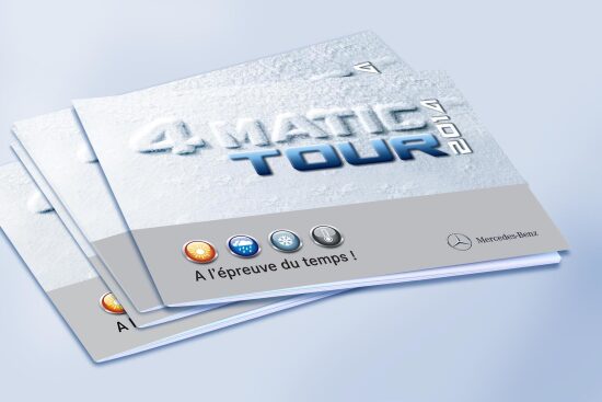 PLAQUETTE 4 MATIC TOUR MERCEDES