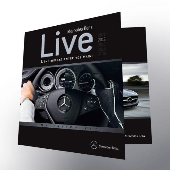 INVITATION "LIVE" MERCEDES