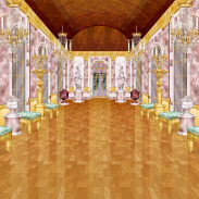 Salle de bal luxueuse