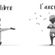 L'équilibre et l'ancrage en illustration
