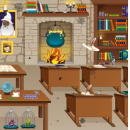 Salle de classe de sorcière