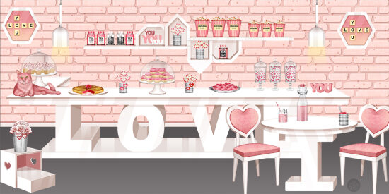 Table de dessert pour un anniversaire