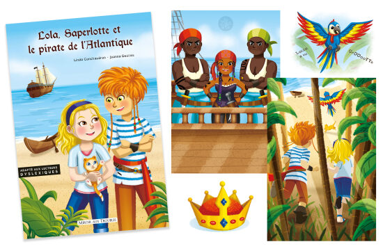 Lola, Saperlotte et le pirate de l'Atlantique