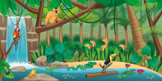 Jungle animale
