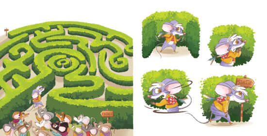 Labyrinthe de jardin