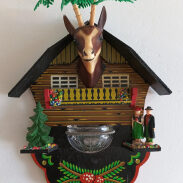 Boucraisse à décor de maison de montagne