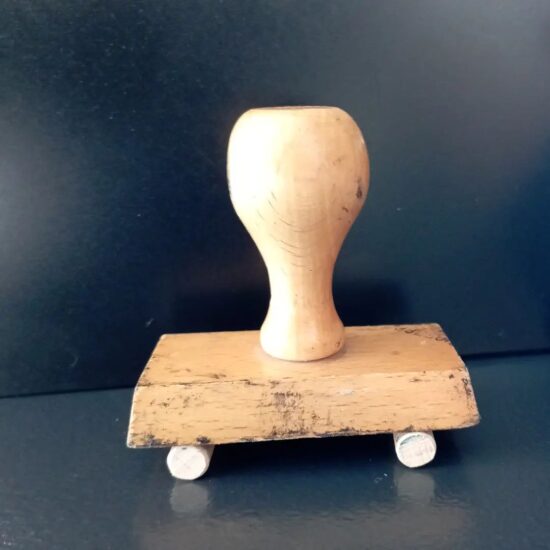 Mannequin de coiffure en bois