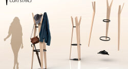'Y' [waï] - Porte-manteau - Xavier SANDRIN-design
